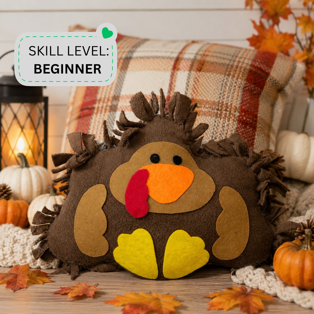 🦃 Gobble Up This Adorable Turkey Sewing Pattern! 🦃