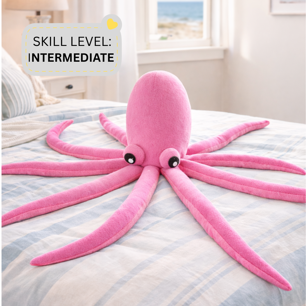 Dive into Crafty Fun with the 16" Plush Octopus Pattern! 🐙