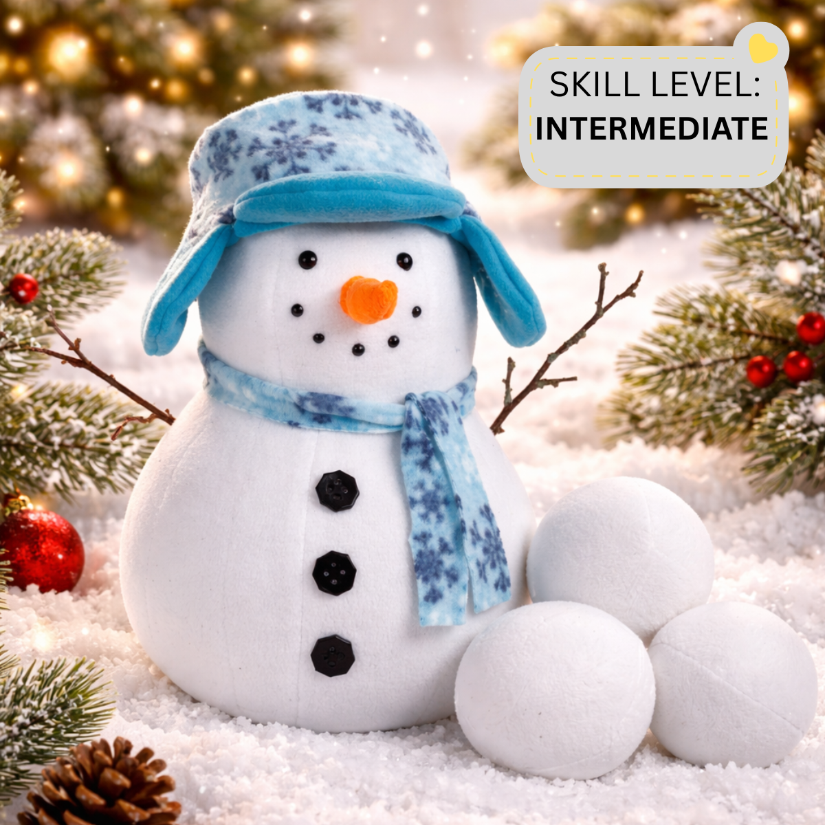 Sew Adorable Snowman &amp; Snowballs Sewing Patterns: Winter Wonderland Awaits! ☃️❄️