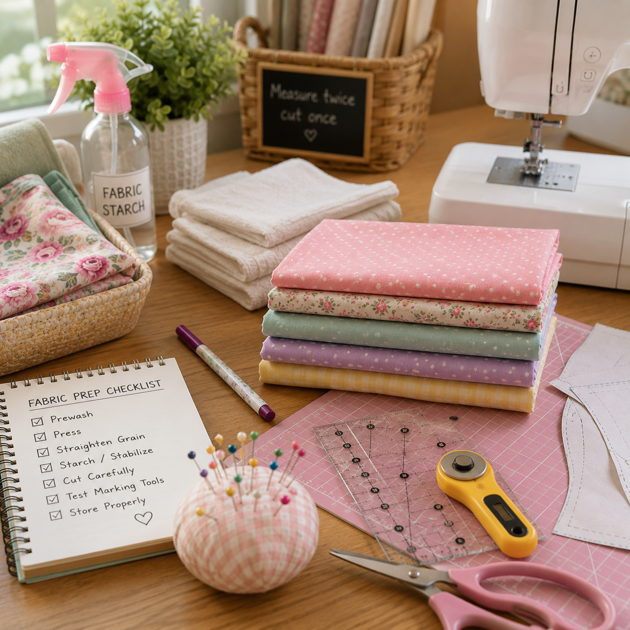 Prepping Your Fabric for Sewing Success! 