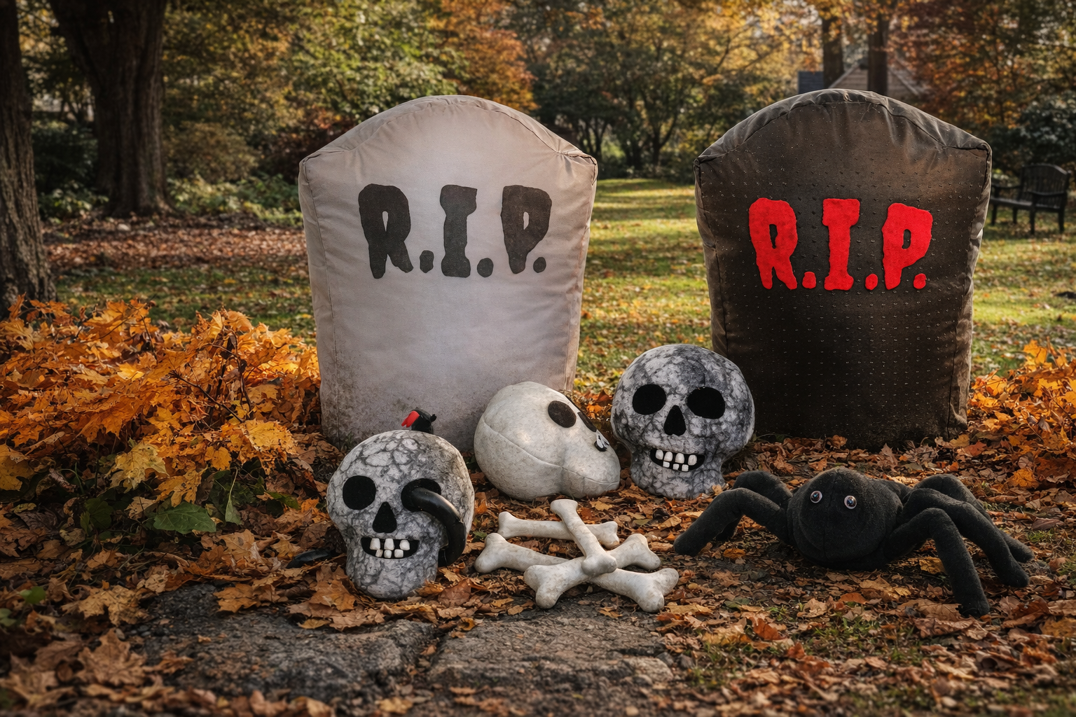 DIY Spooky Graveyard with Creepy Sew Cute Sewing Patterns