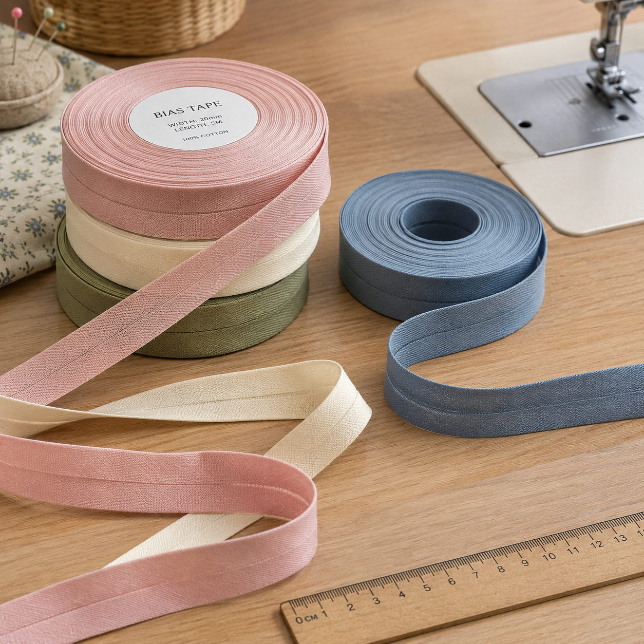 Bias Tape: Single vs. Double Fold