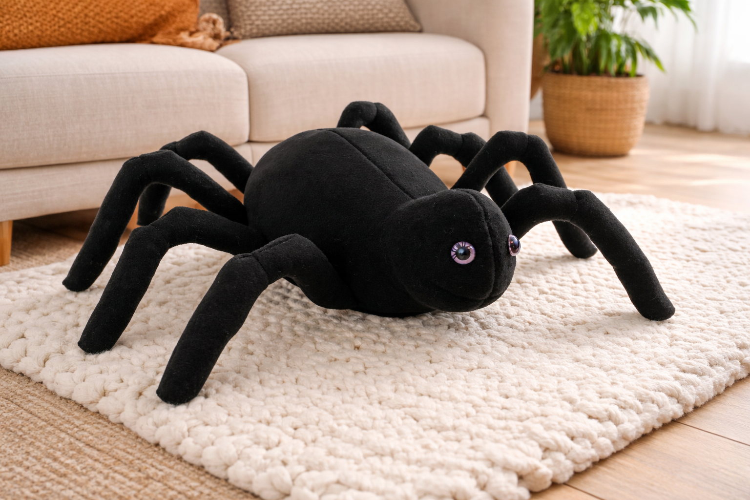 Adopt a Spider: Sew Your Own Creepy-Crawly Friend!