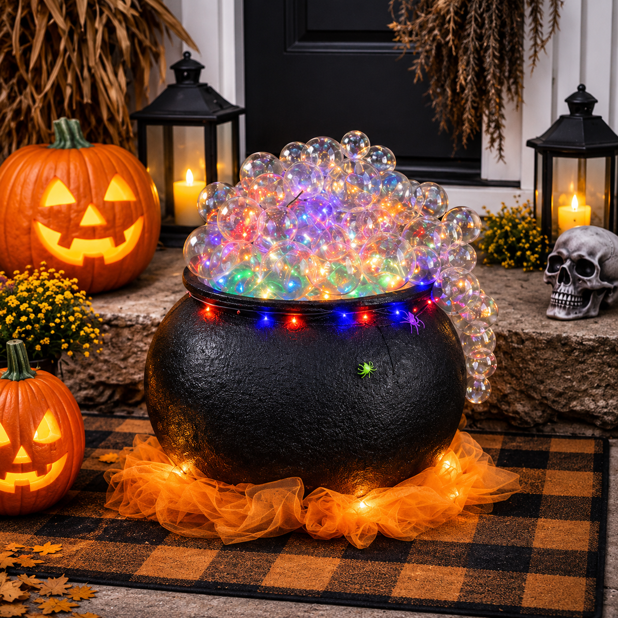 Create a Spooky Bubbling Cauldron for Halloween