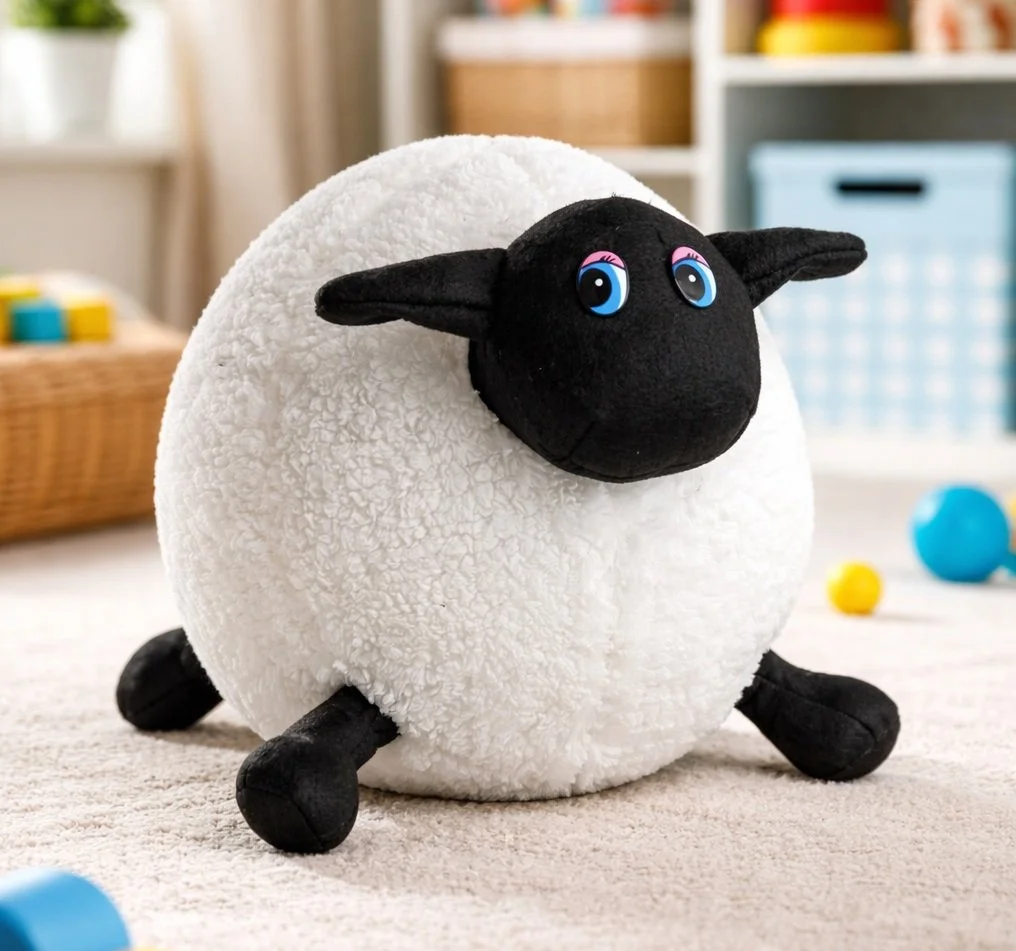 Create Your Own Adorable Plush Sheep