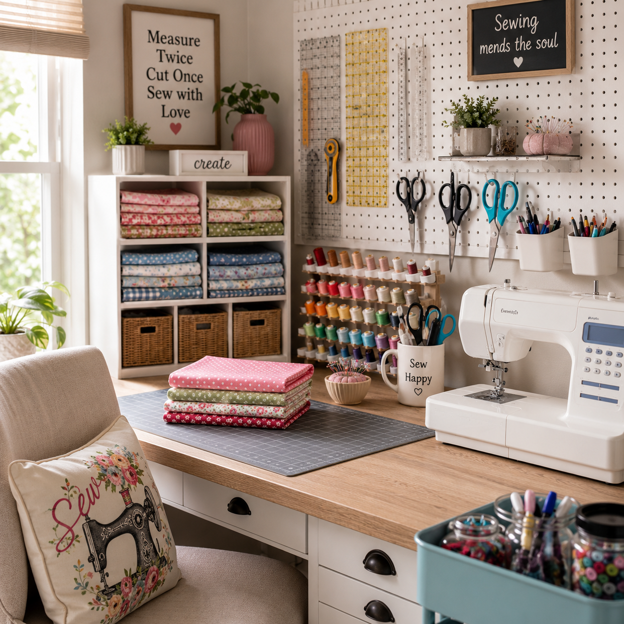Sewing Room Basics: Essential Tips for a Well-Organized and Functional Space