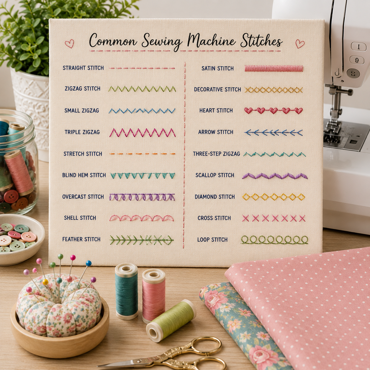Choosing the Right Stitch Type on Your Sewing Machine