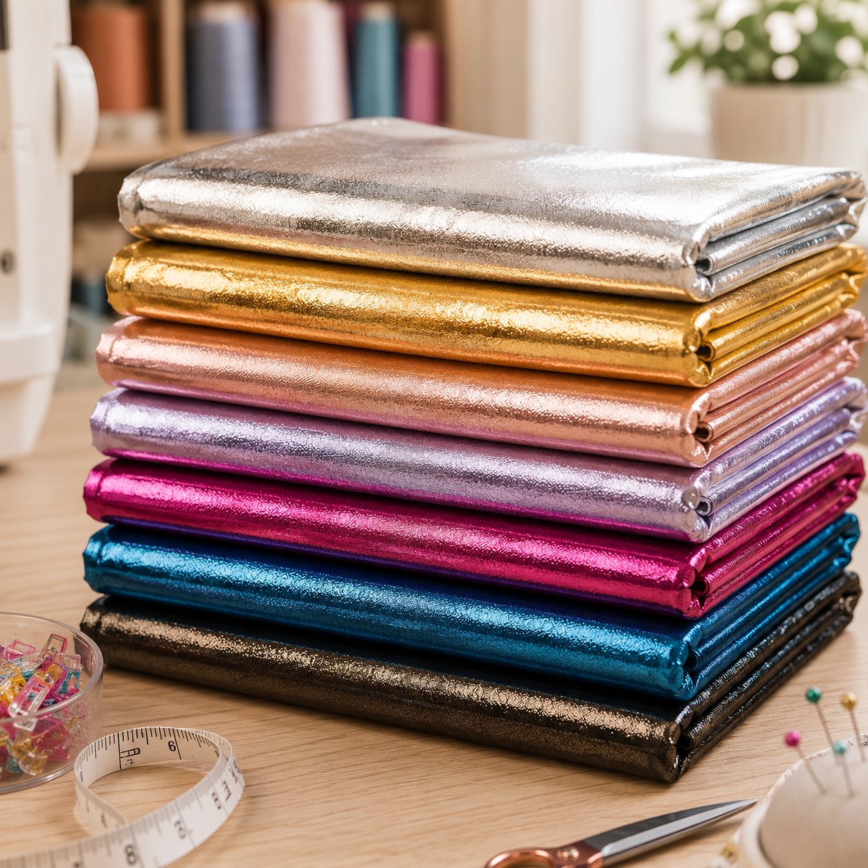 Sewing with Metallic Fabric: Tips and Tricks for Shimmering Creations