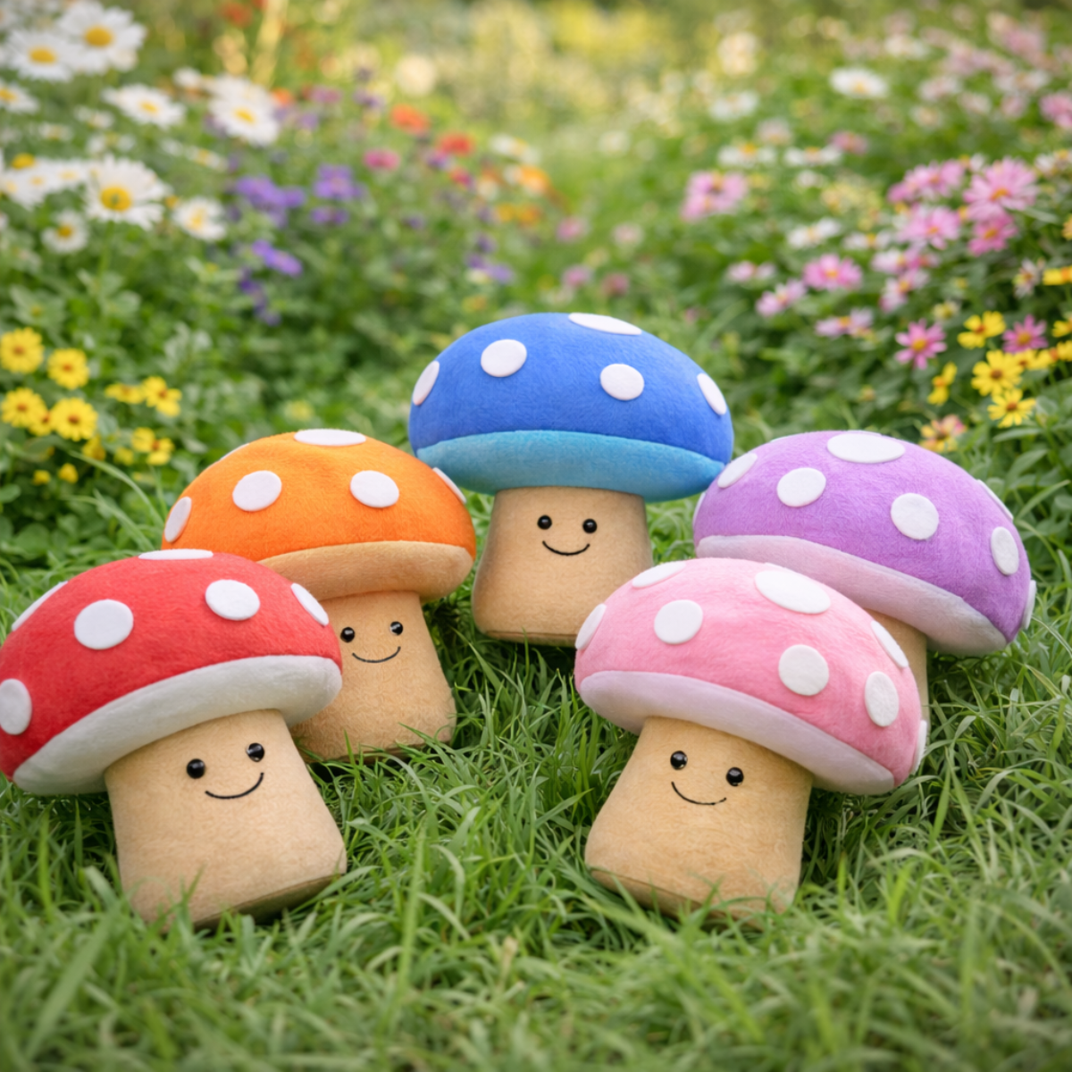 Plush Mushroom Sewing Pattern Ideas &amp; Inspiration