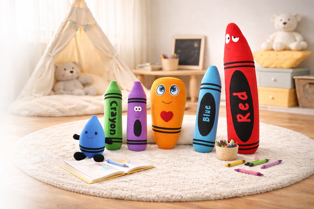 🖍️ Sew Cute Plush Crayon Patterns