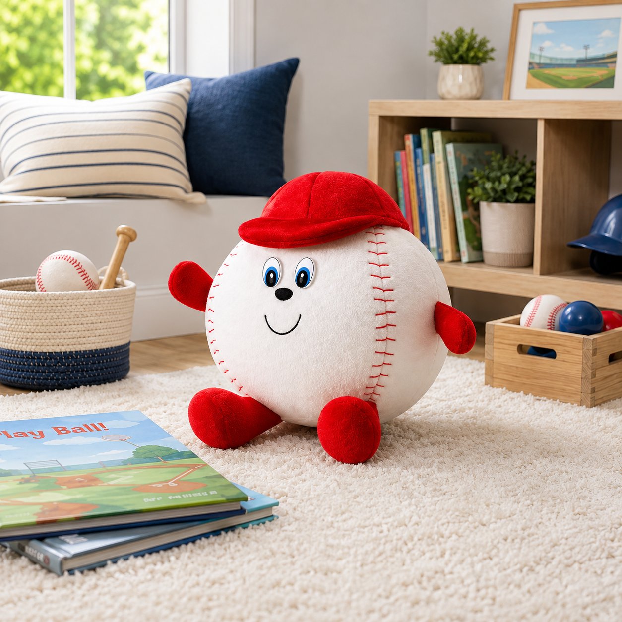 Sew This! Plush Baseball Sewing Pattern