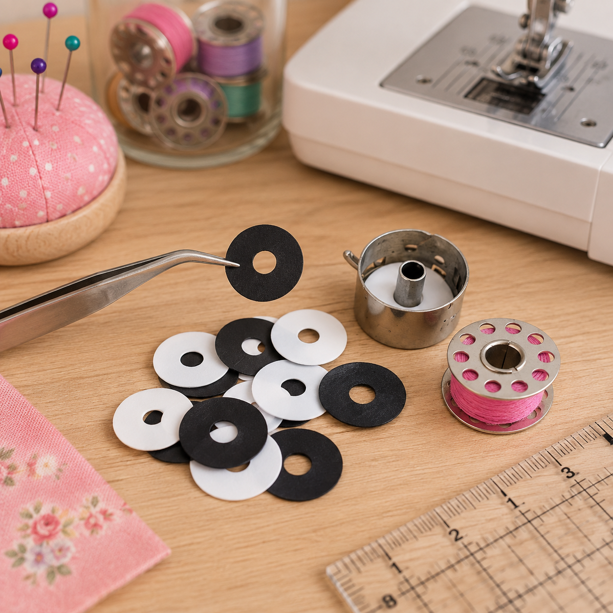 Keep Your Bobbin Running Smoothly: The Magic of Teflon Bobbin Slim Washers