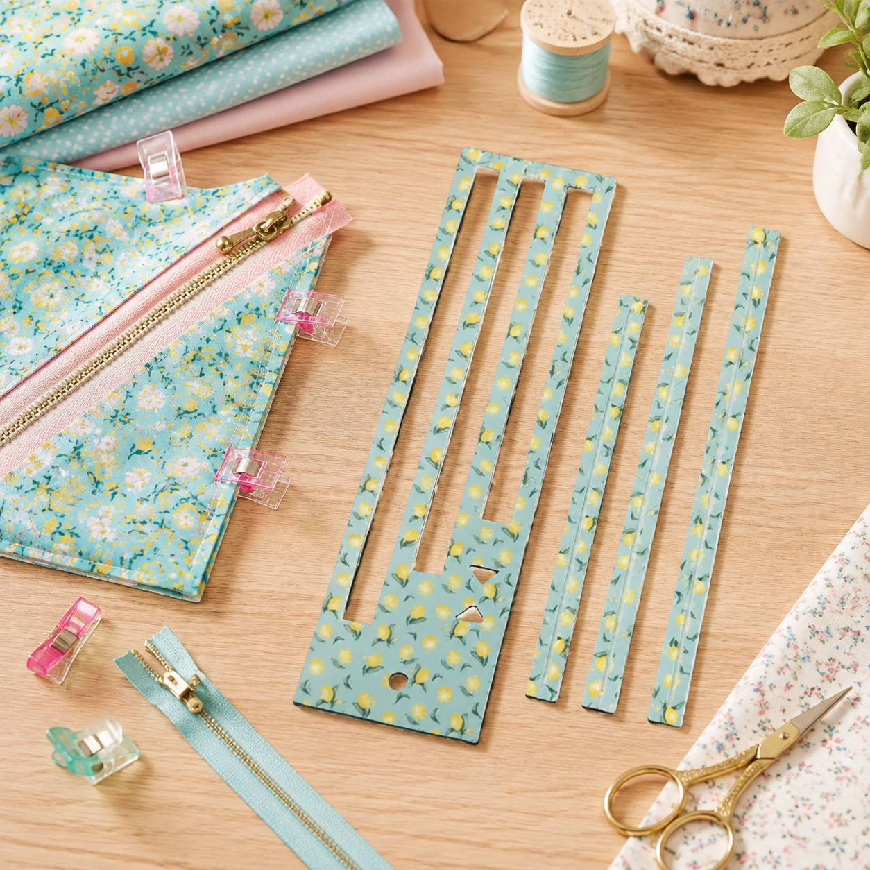 The Ultimate Zipper Pocket Template: A Game-Changer for Bag Makers! 