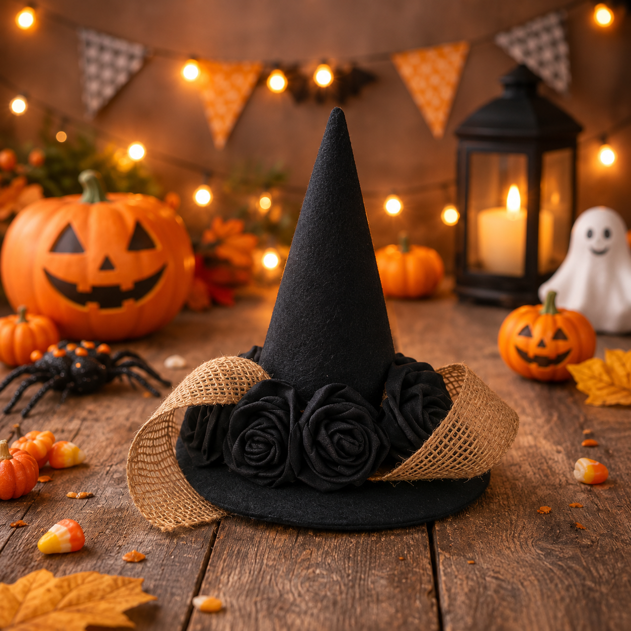  Crafting Magic: DIY Mini Witch Hat Halloween Decoration