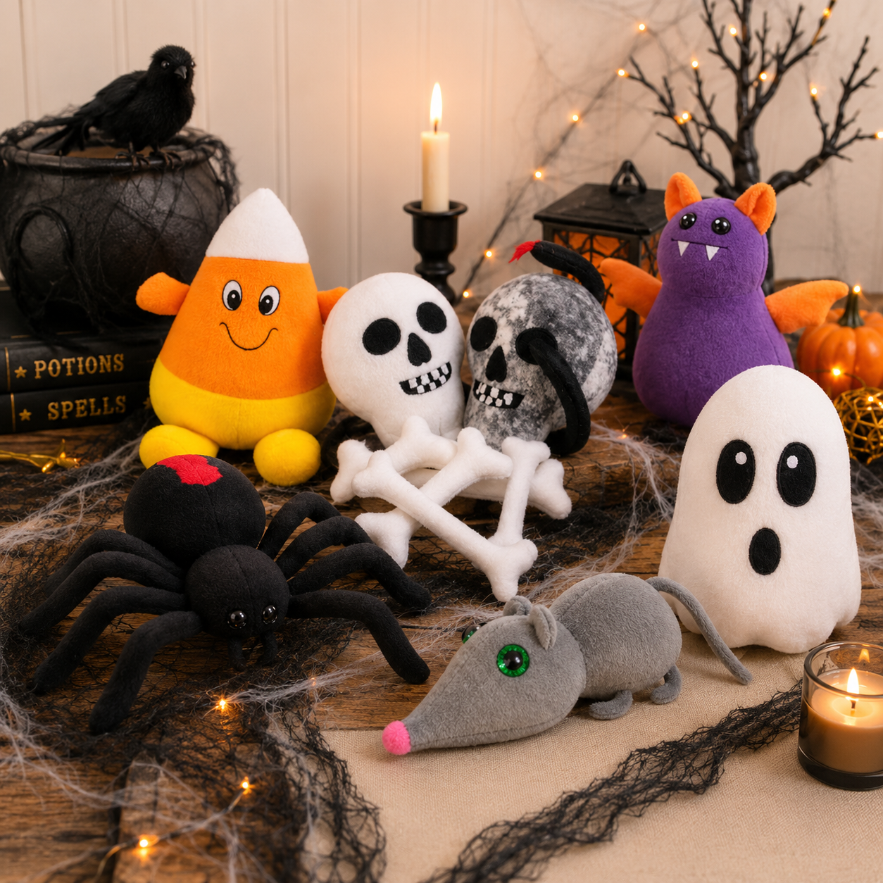 🎃 If Halloween Plushies Could Talk