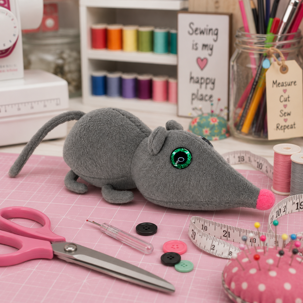how to sew a plush rat for Halloween.png