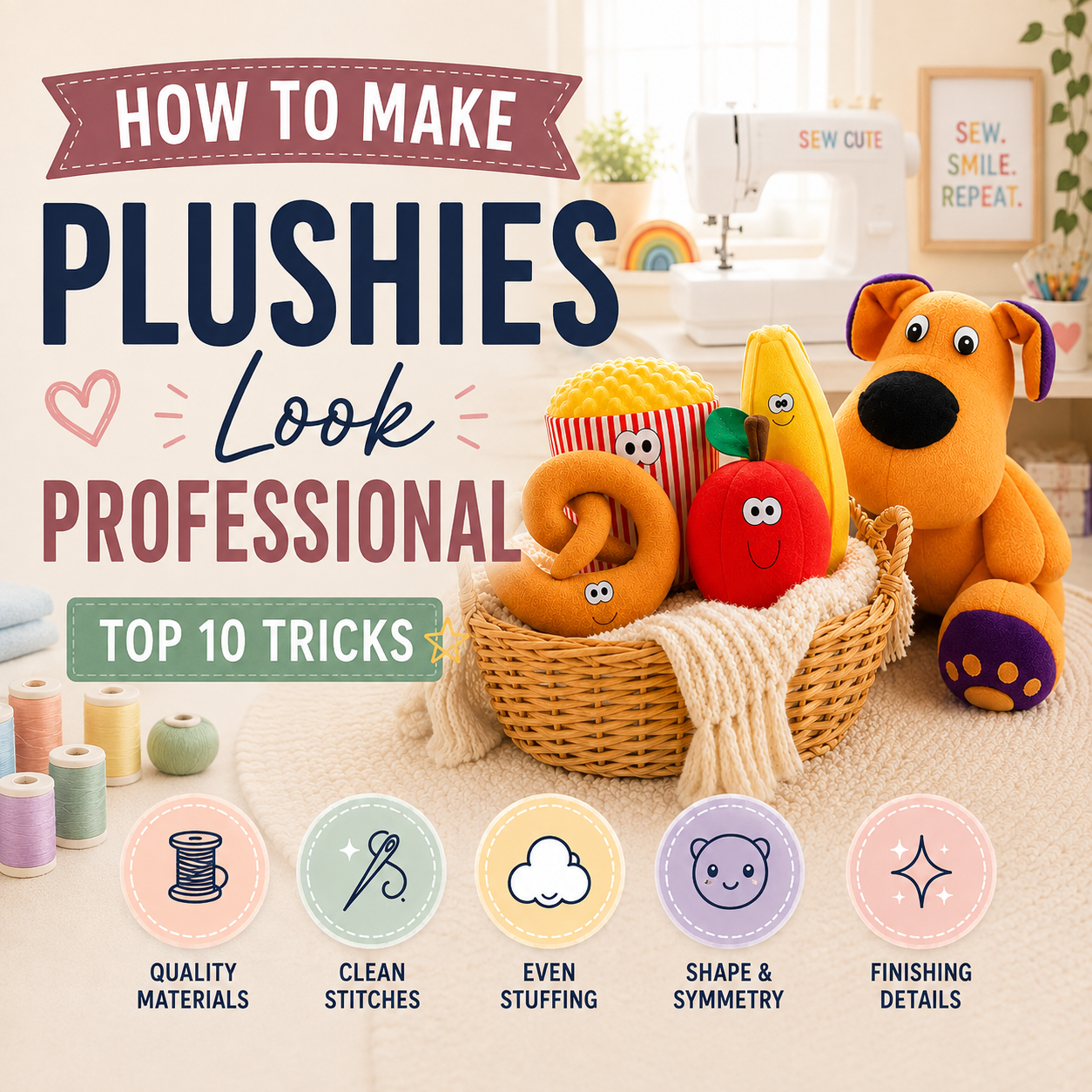 How to Make Plushies Look Professional (Top 10 Tricks)