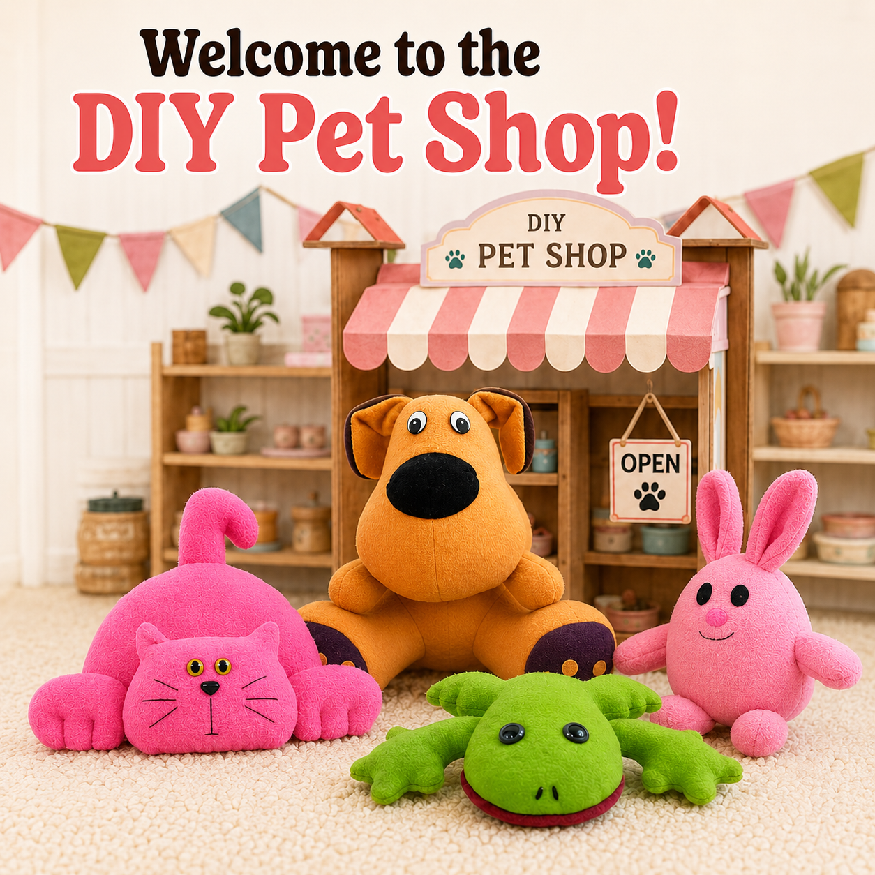 🐾 Welcome to the DIY Pet Shop! 🐾