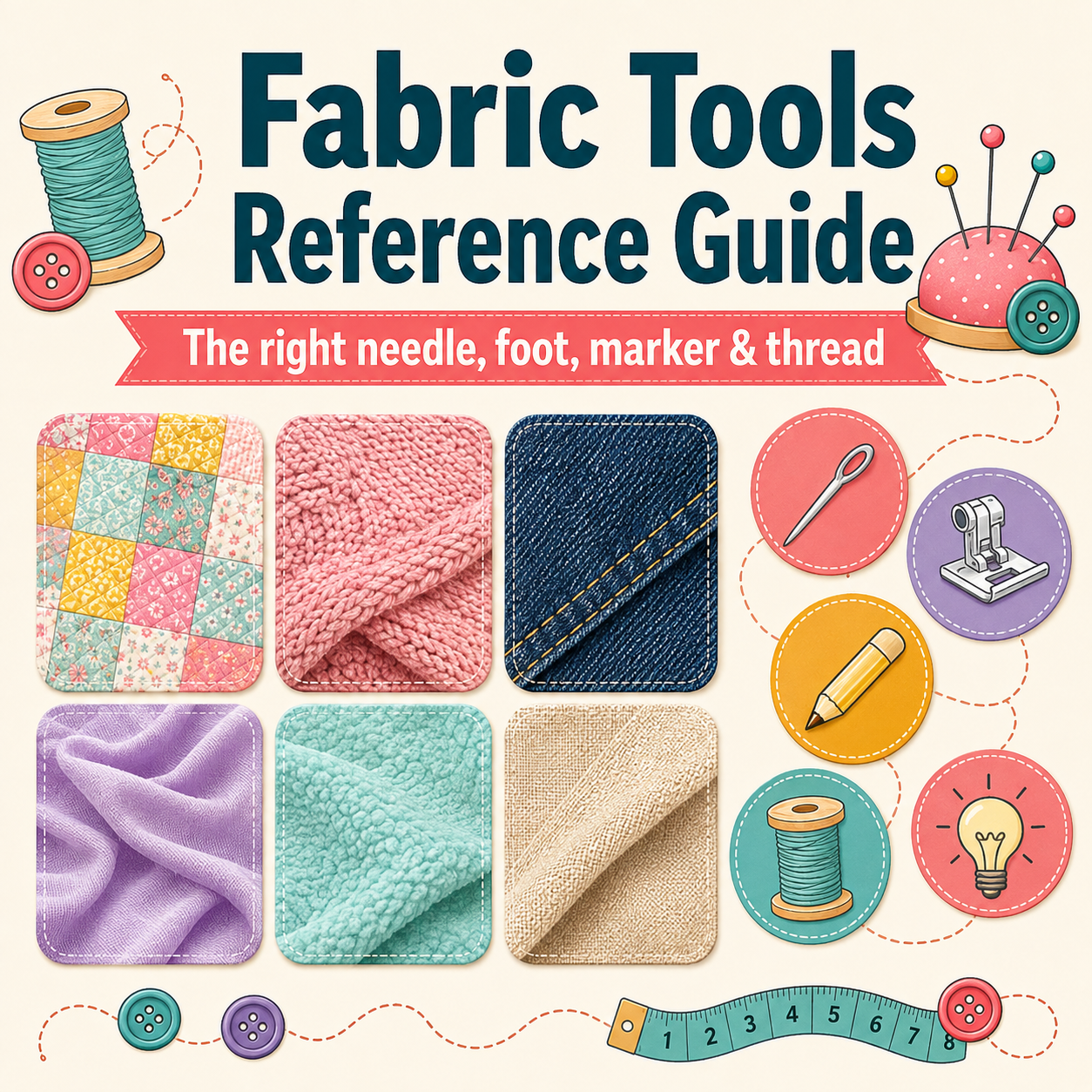 Your Ultimate Fabric Tools Cheat Sheet!