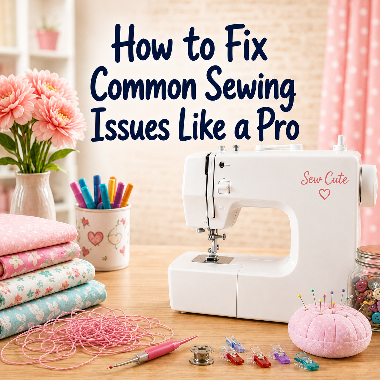 How to Fix Common Sewing Issues Like a Pro