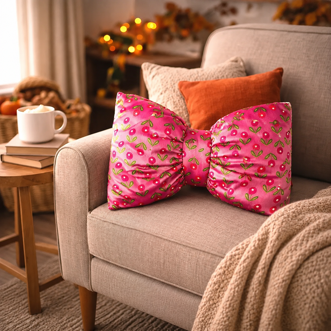 Free Pillow Pattern: Bow Pillow