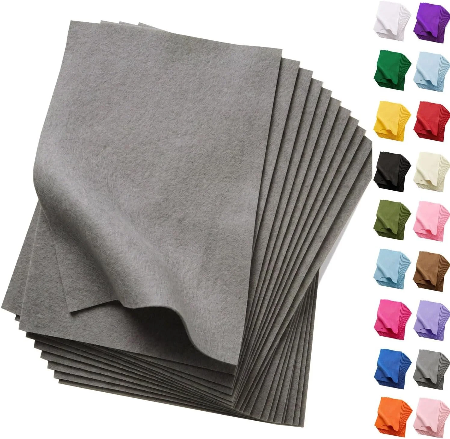 scraps of felt fabric