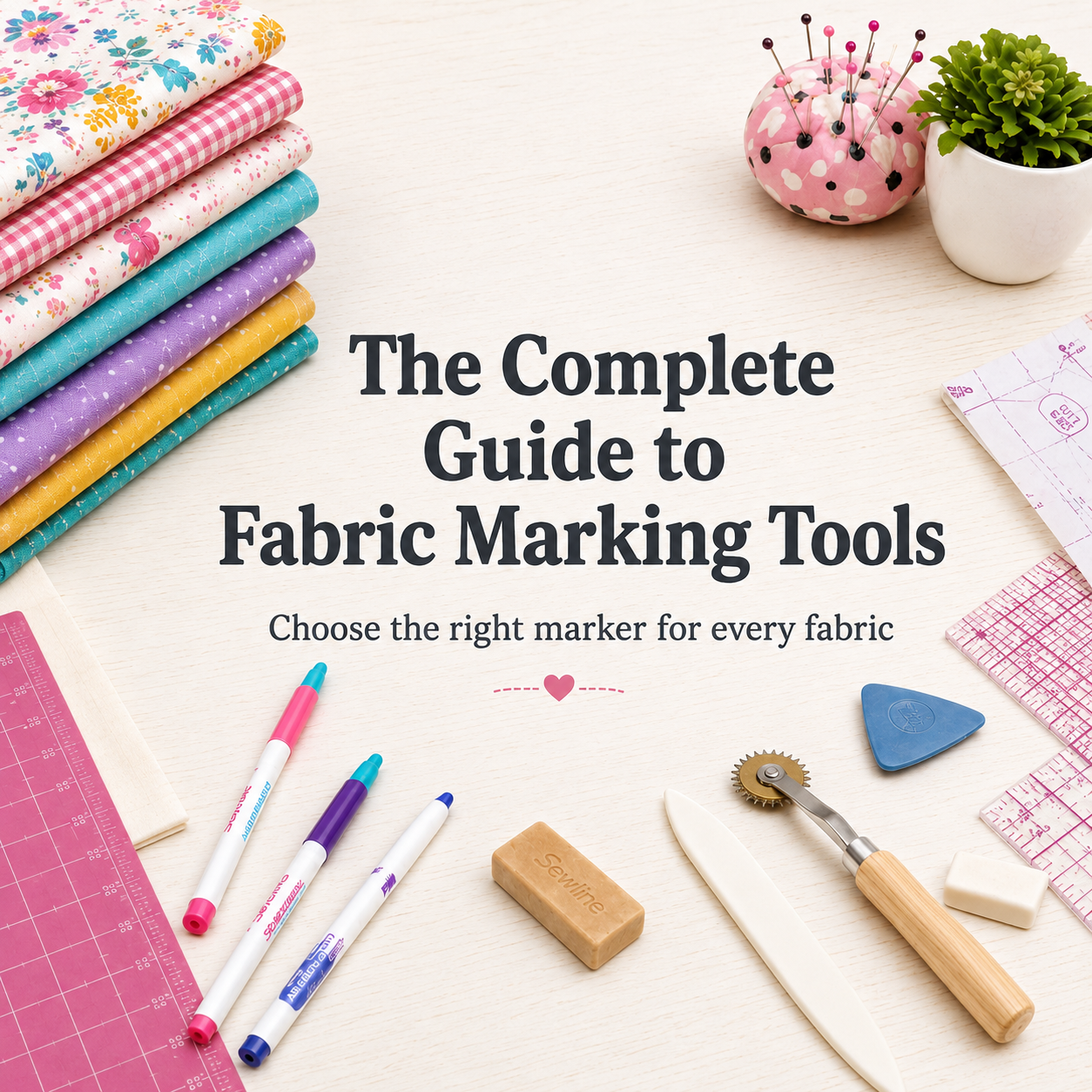 The Best Fabric Marking Tools for Every Fabric Type
