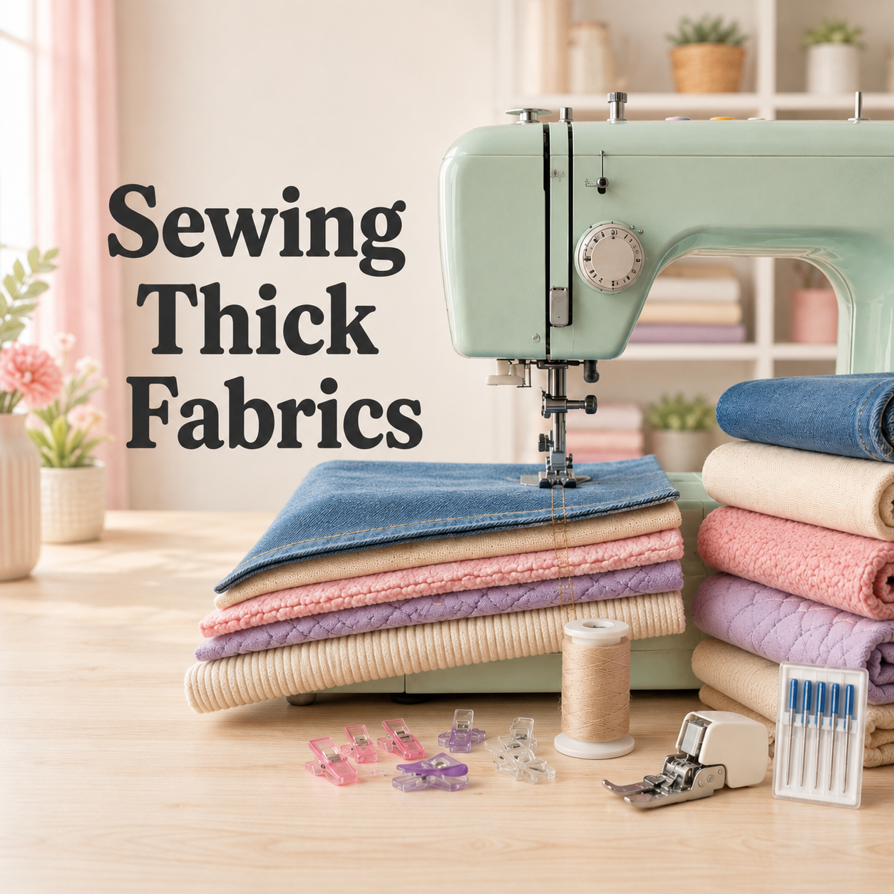 Tackling Thick Fabrics: Sewing Tips for a Smooth Finish 