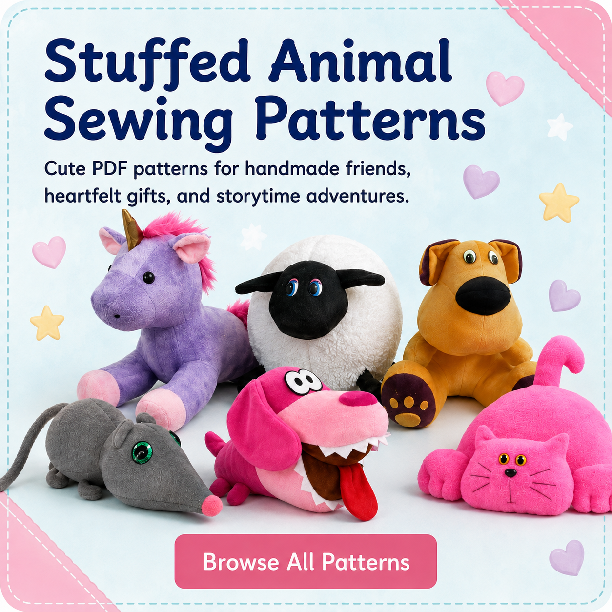 Stuffed Animal Sewing Patterns
