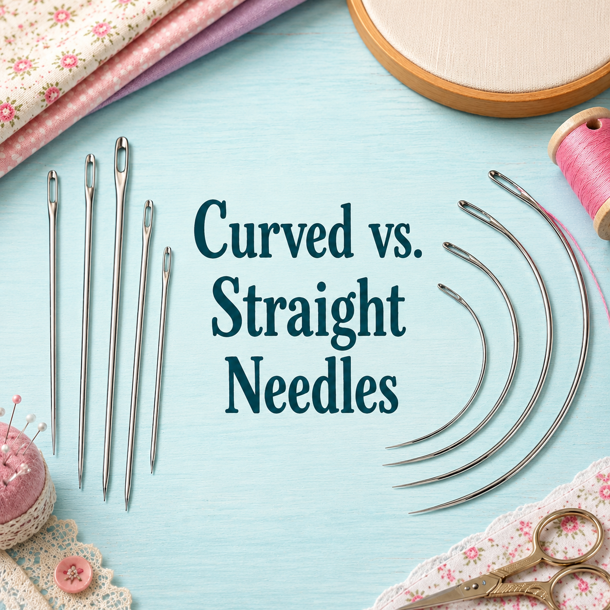 Curved Needles vs. Straight Needles: Choosing the Right Tool for the Job