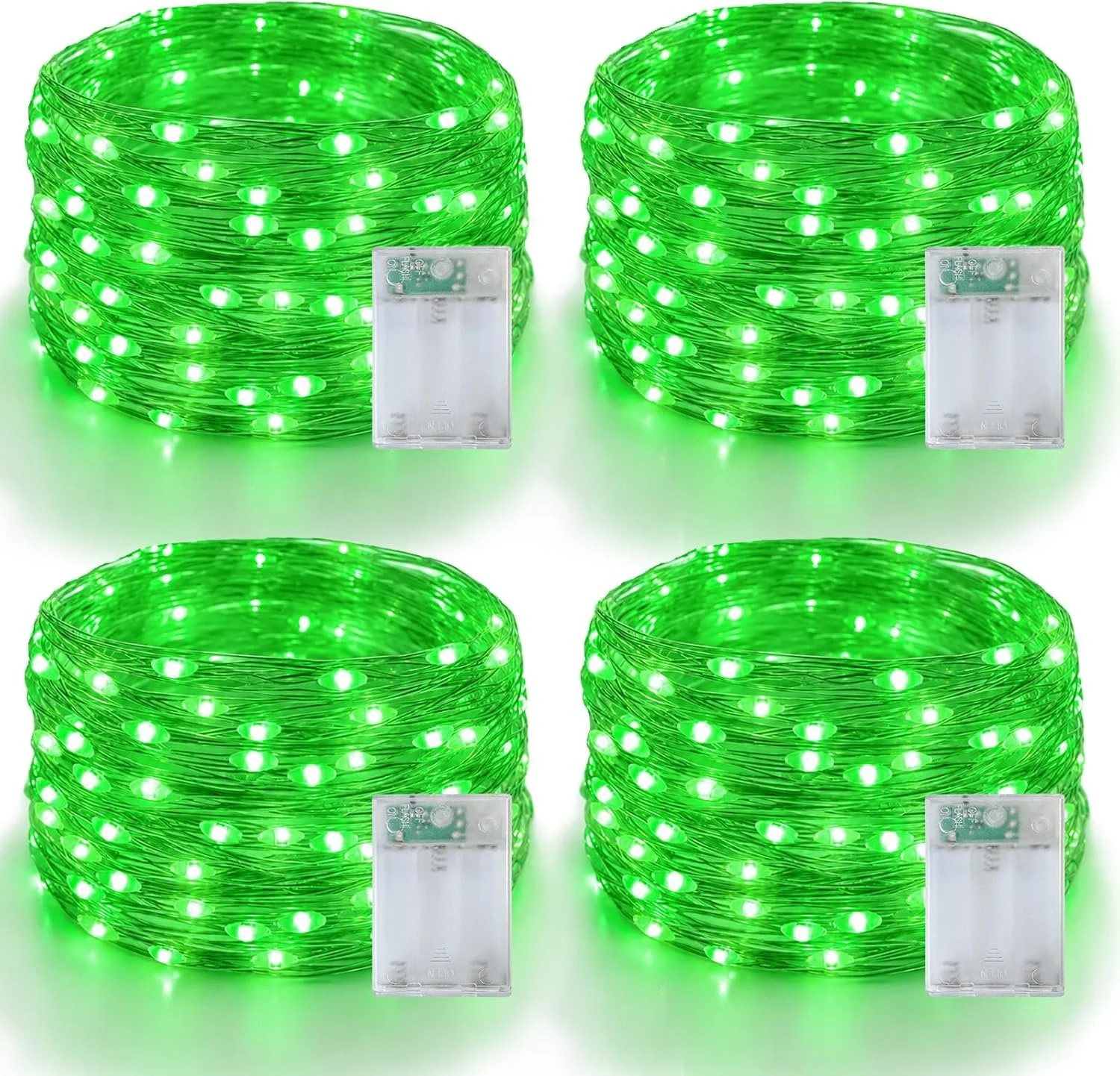 green fairy lights