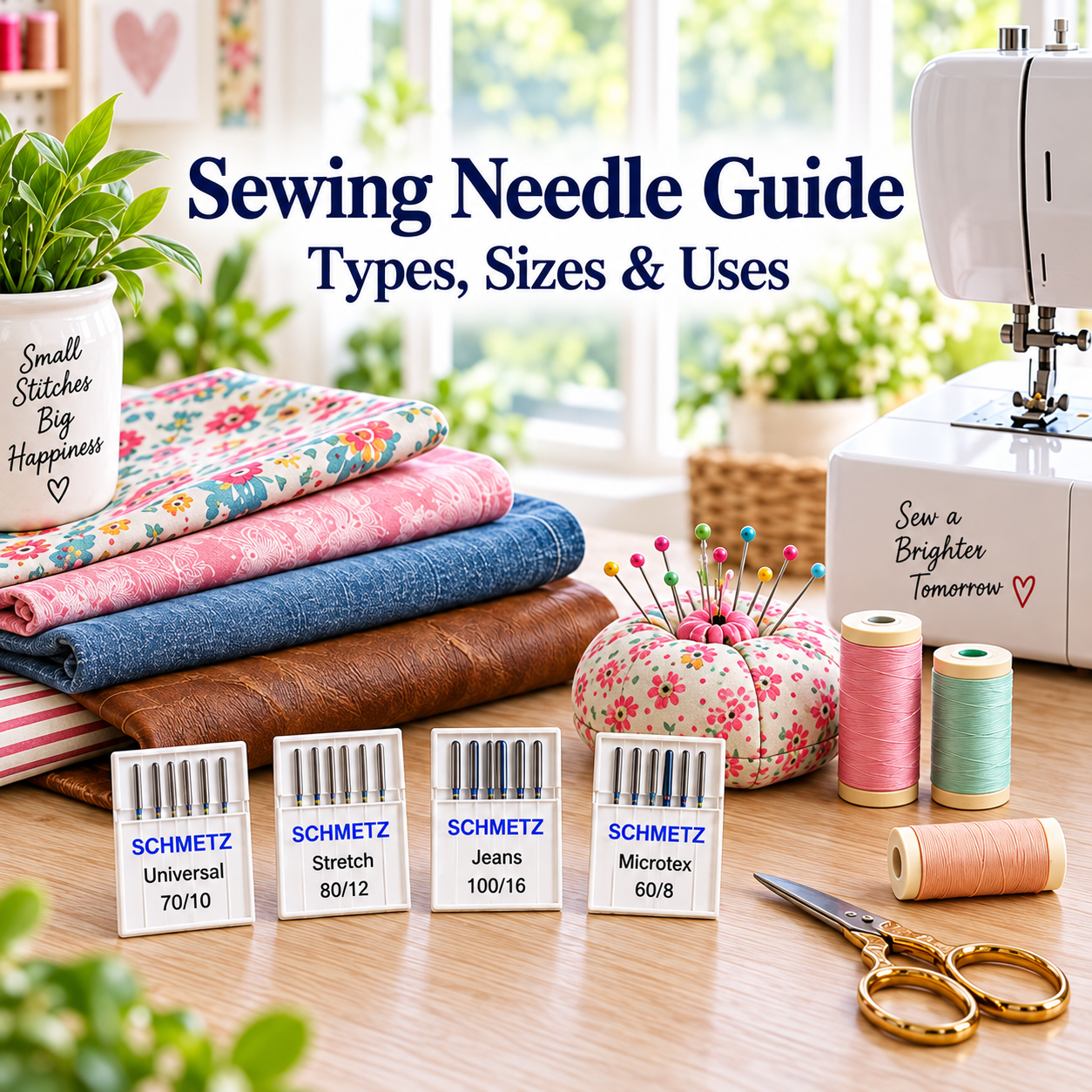 Sewing Needle Guide: Types and Uses 