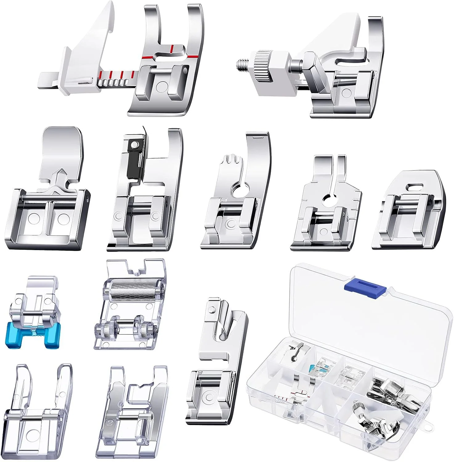 12 Piece Sewing Feet
