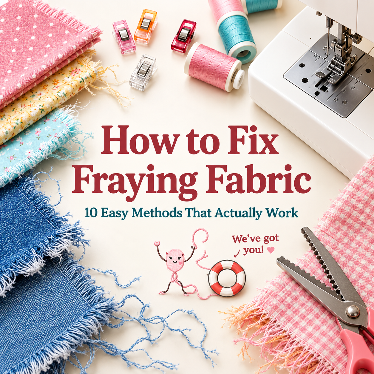 How to Fix Fraying Fabric: 10 Easy Methods That Actually Work