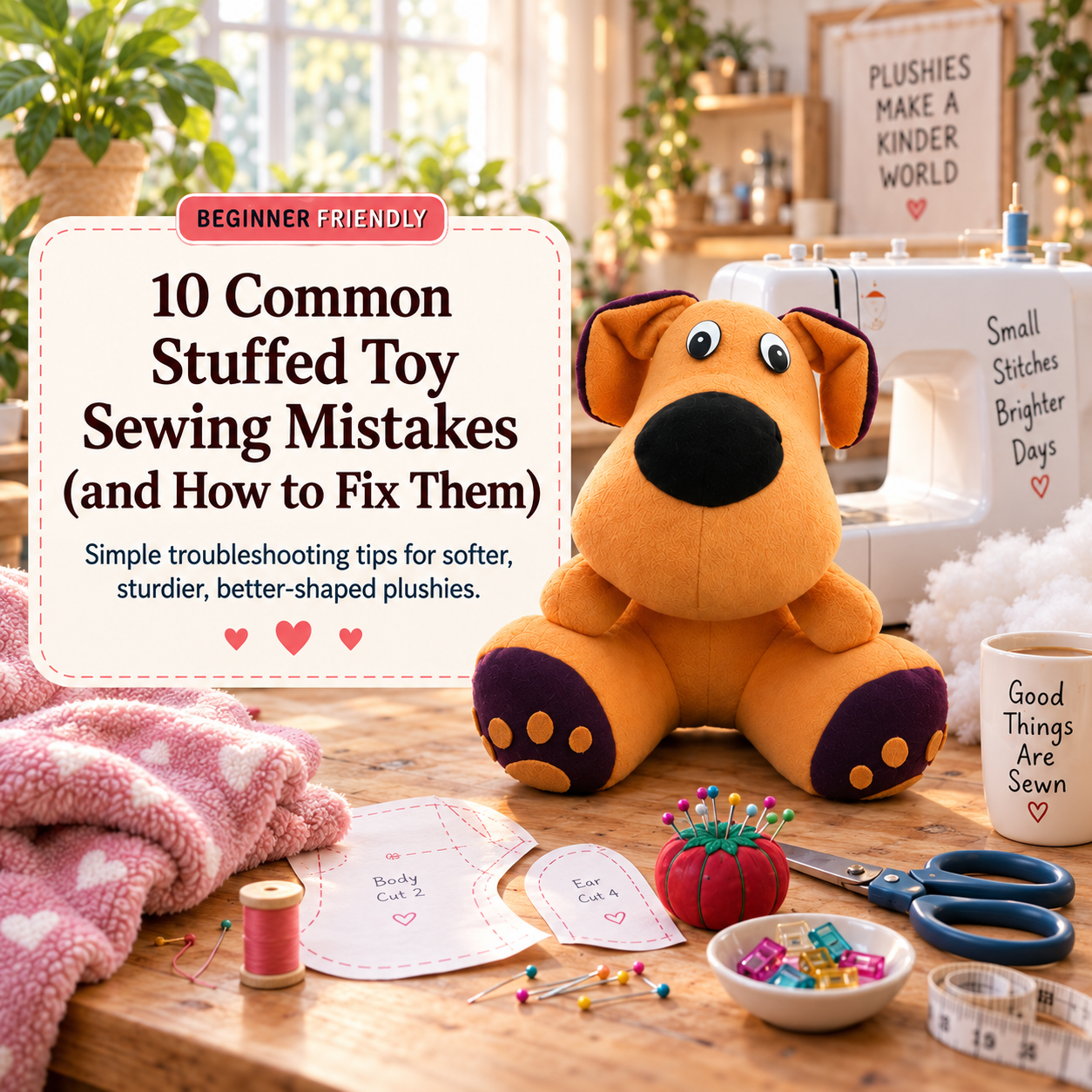 Common Mistakes to Avoid When Sewing Stuffed Toys
