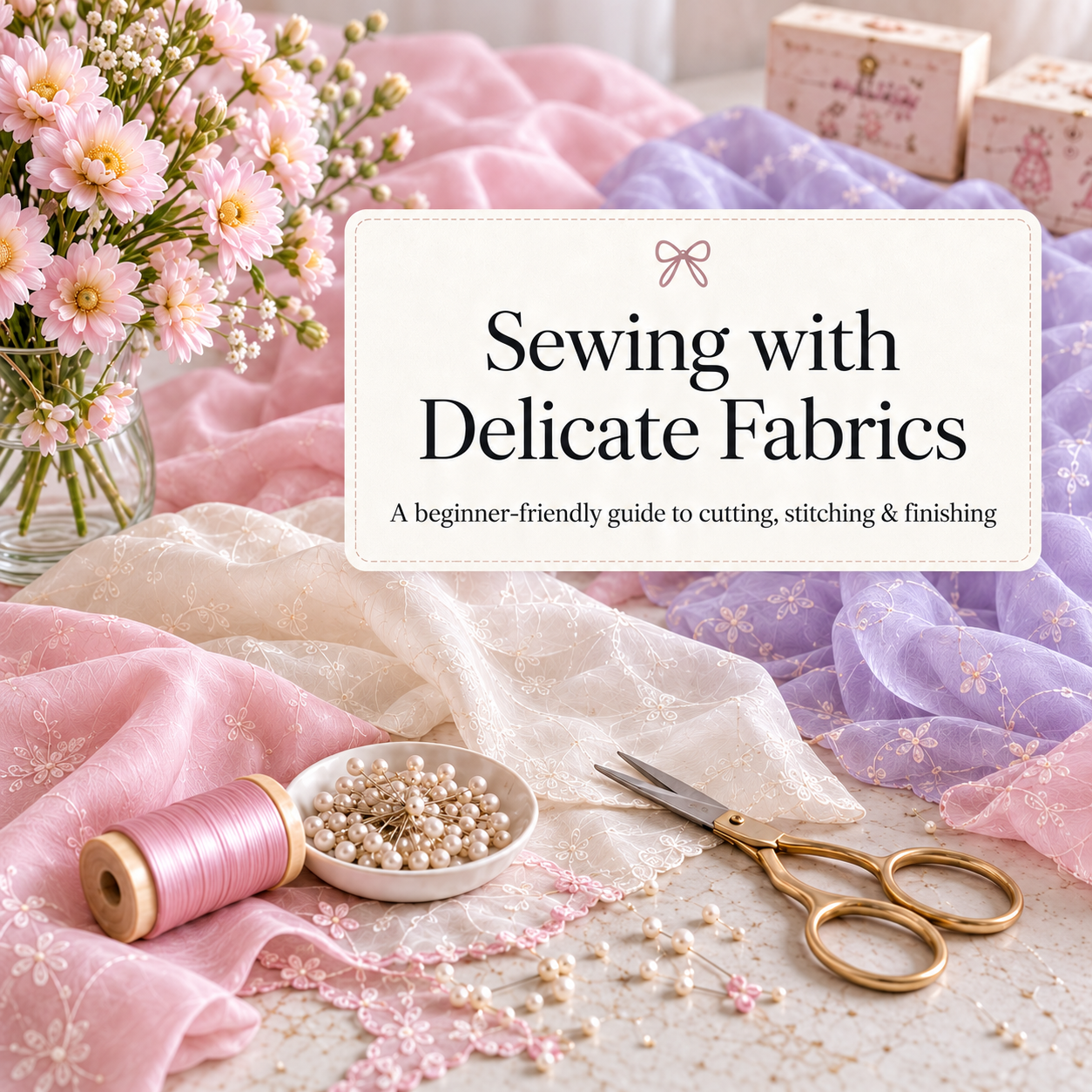 A Complete Guide to Sewing with Delicate Fabrics