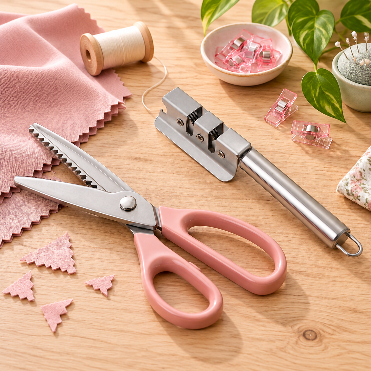 How to Sharpen Your Pinking Scissors