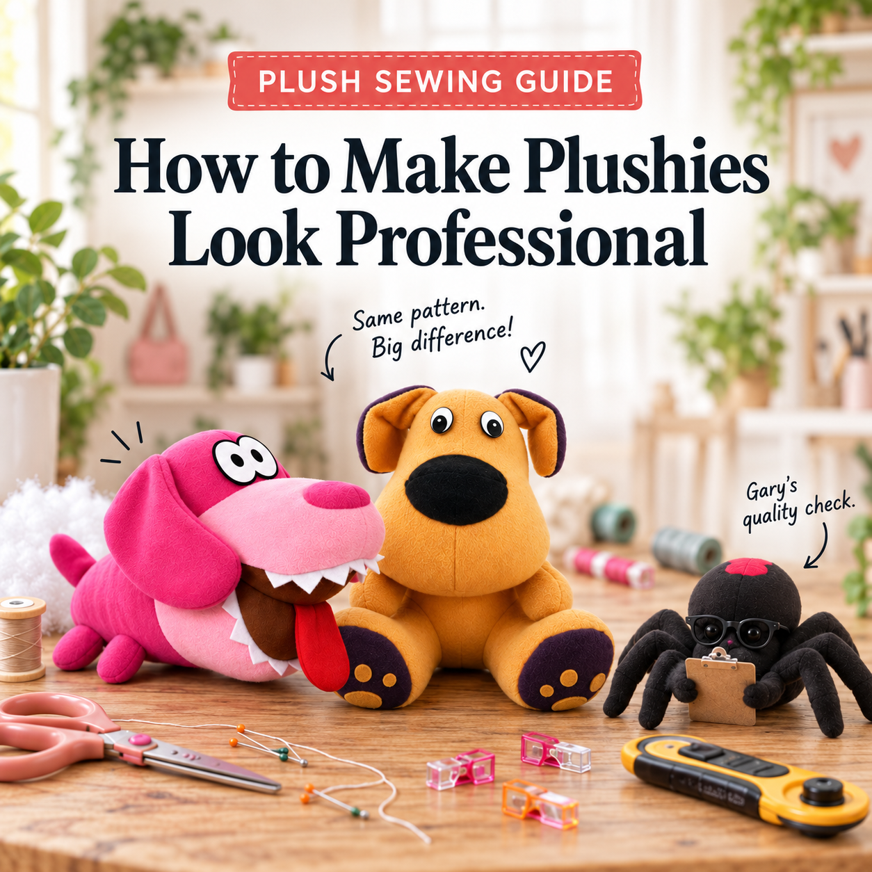 How to Make Plushies Look Professional (Top 10 Tricks)