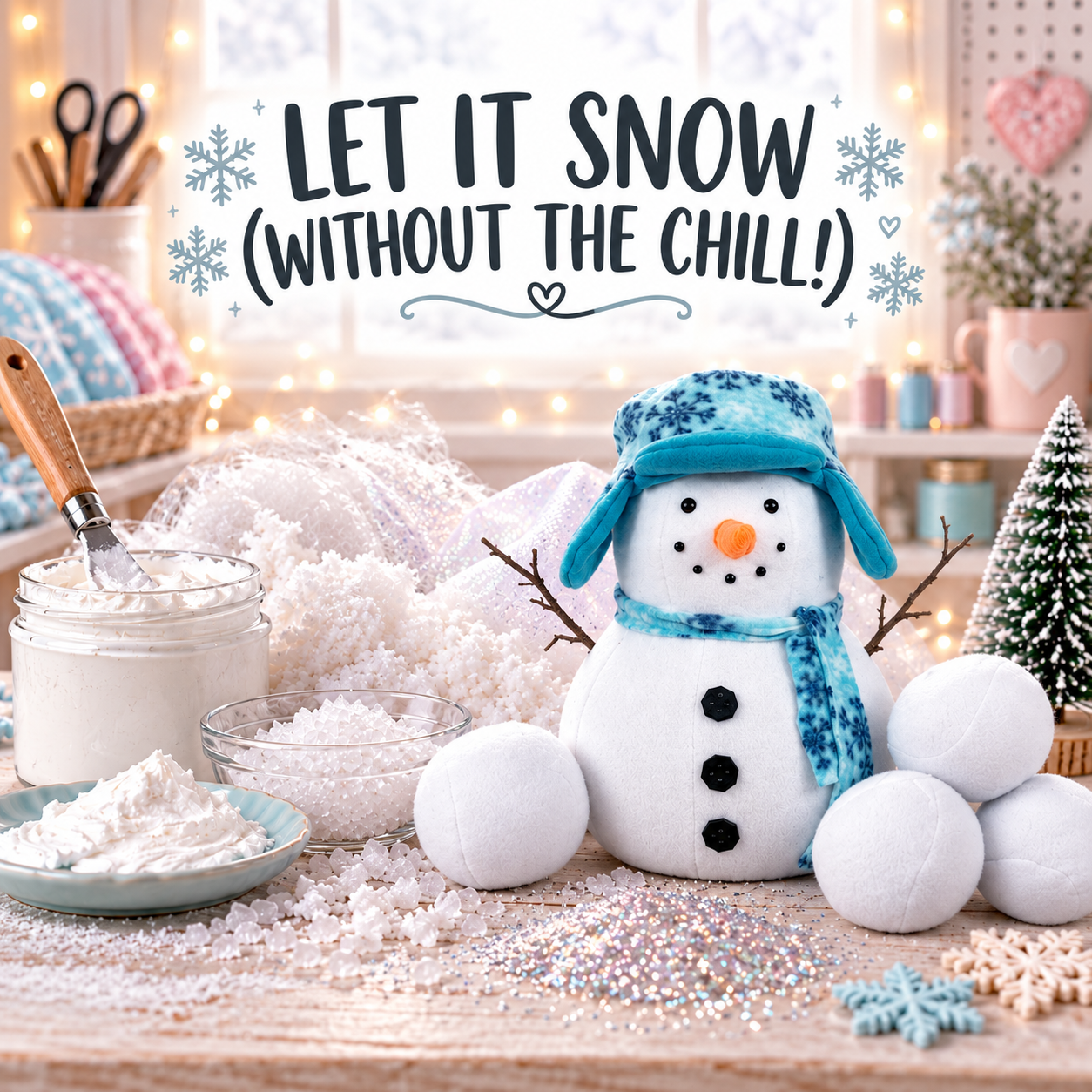 Let it Snow (Without the Chill!): Fake Snow Options for Crafting 