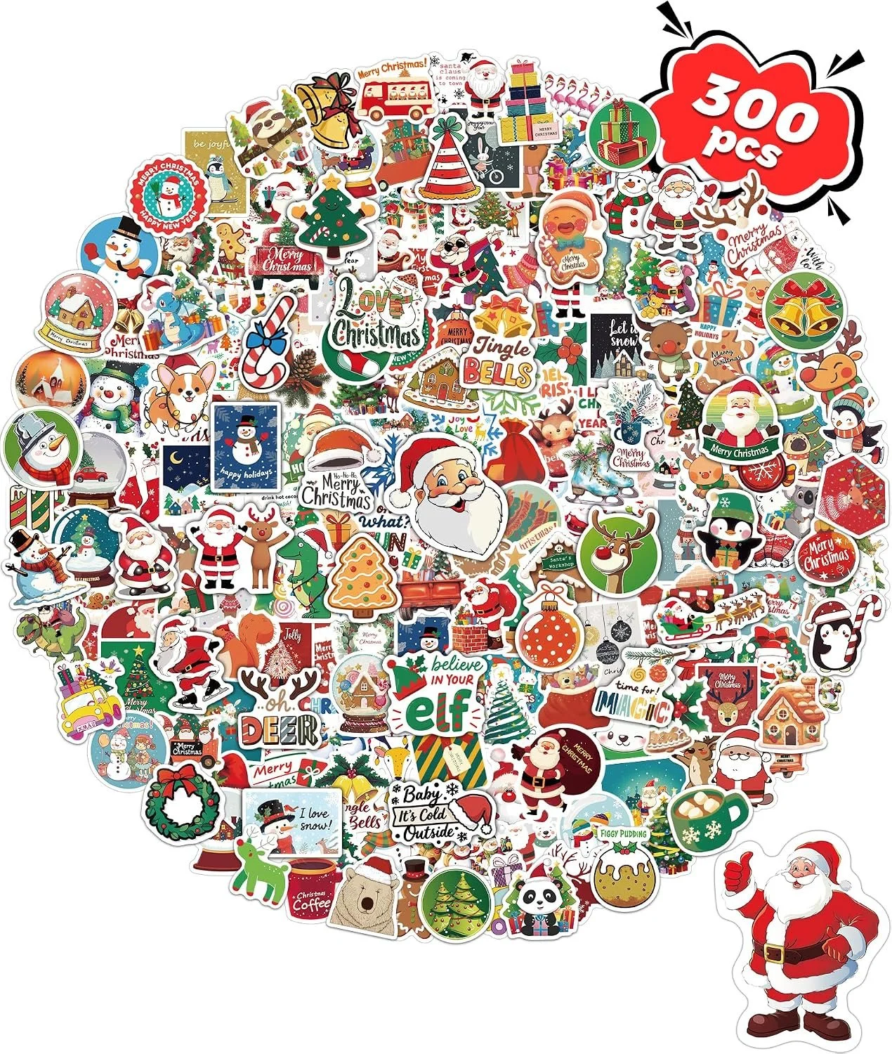 Christmas stickers