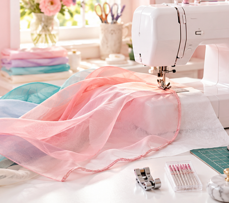 Tips for Sewing with Chiffon