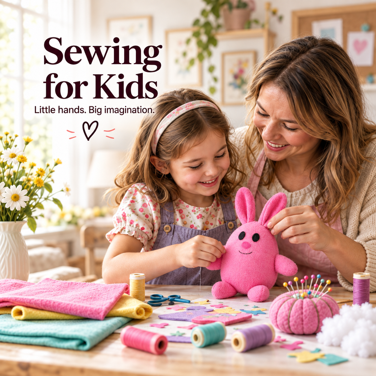 Sewing for Kids: Involving Little Hands in Plush Toy Making