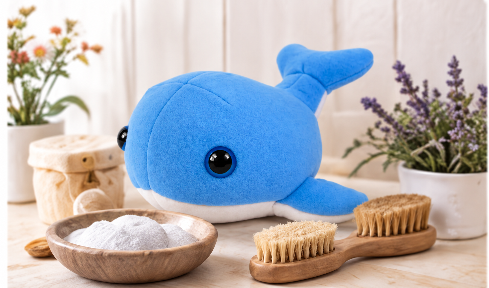 plush whale pattern