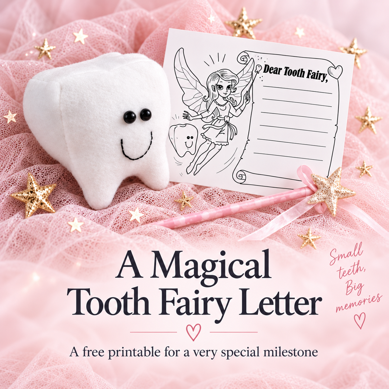Free Printable Tooth Fairy Letter