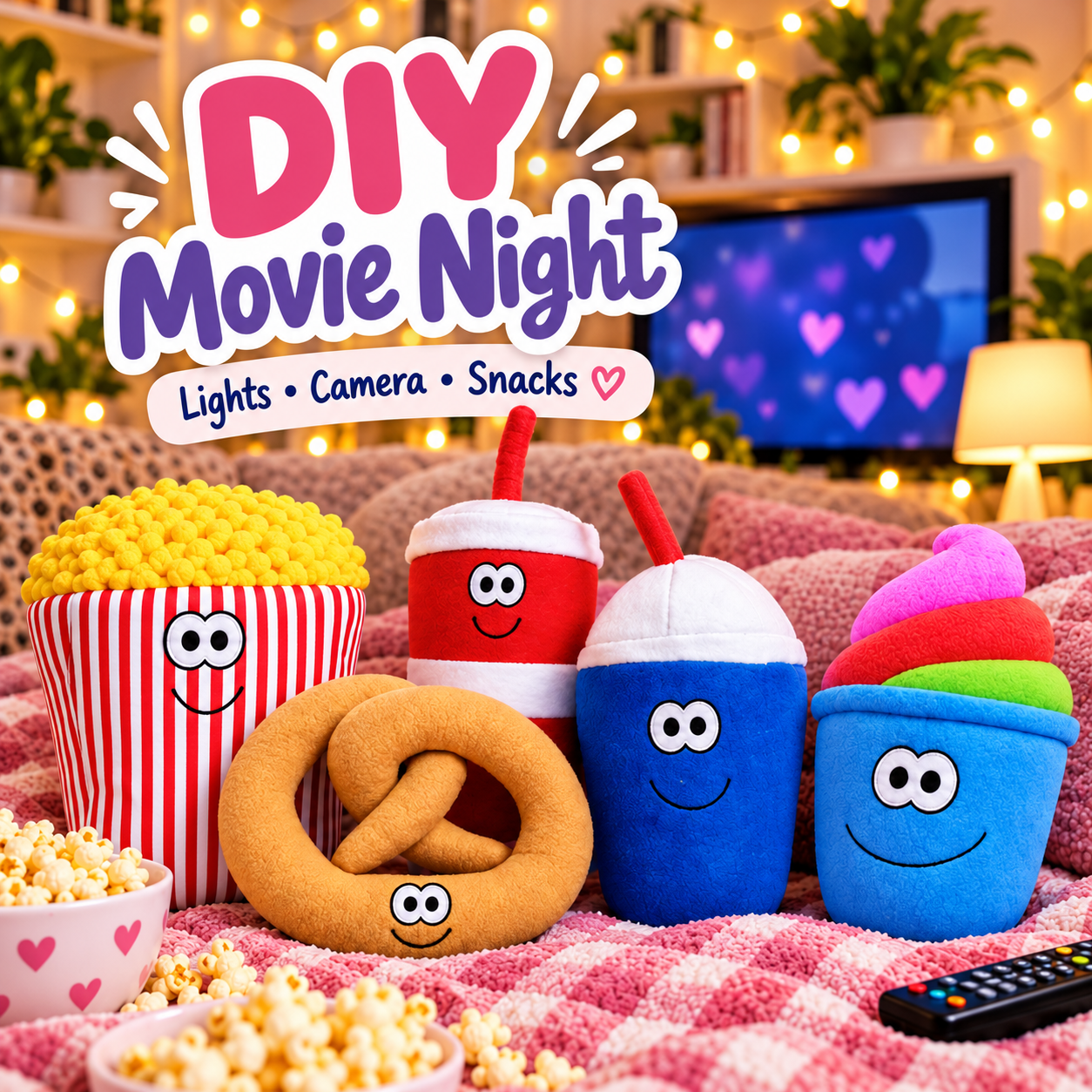 🎬 DIY Movie Night 