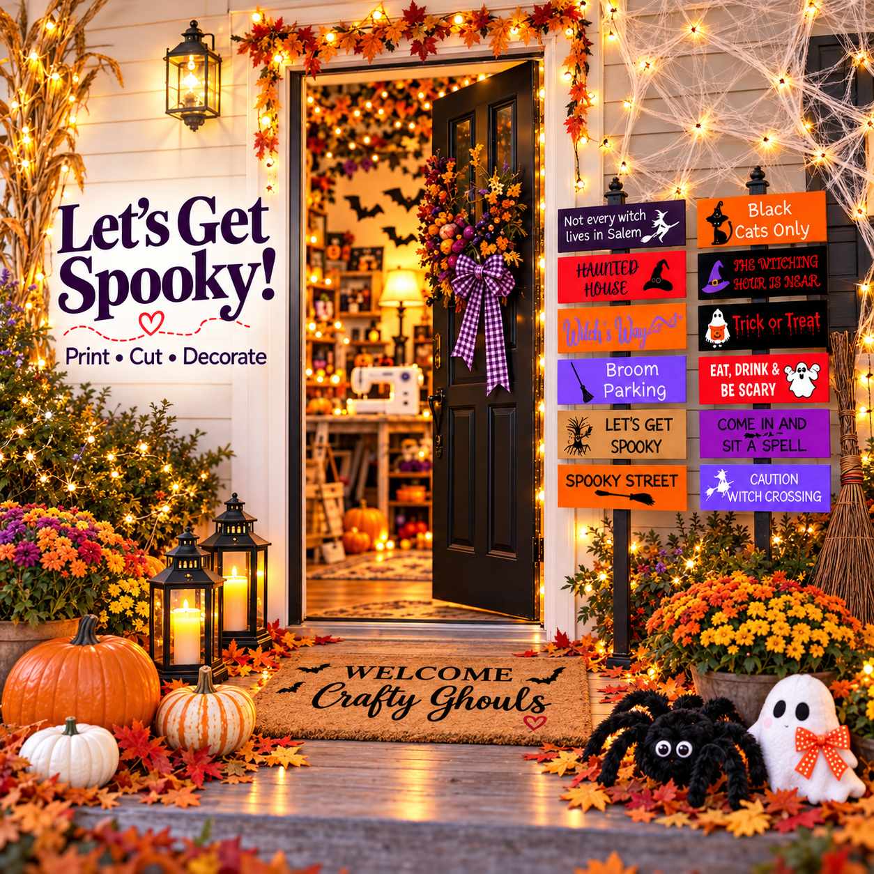 Free Printable Halloween Signs for Your Haunted Home