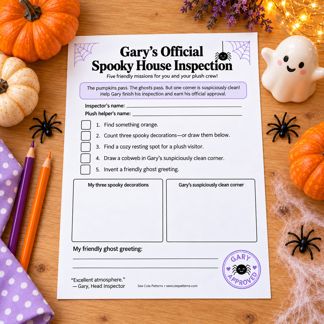 Gary’s Halloween House Inspection 