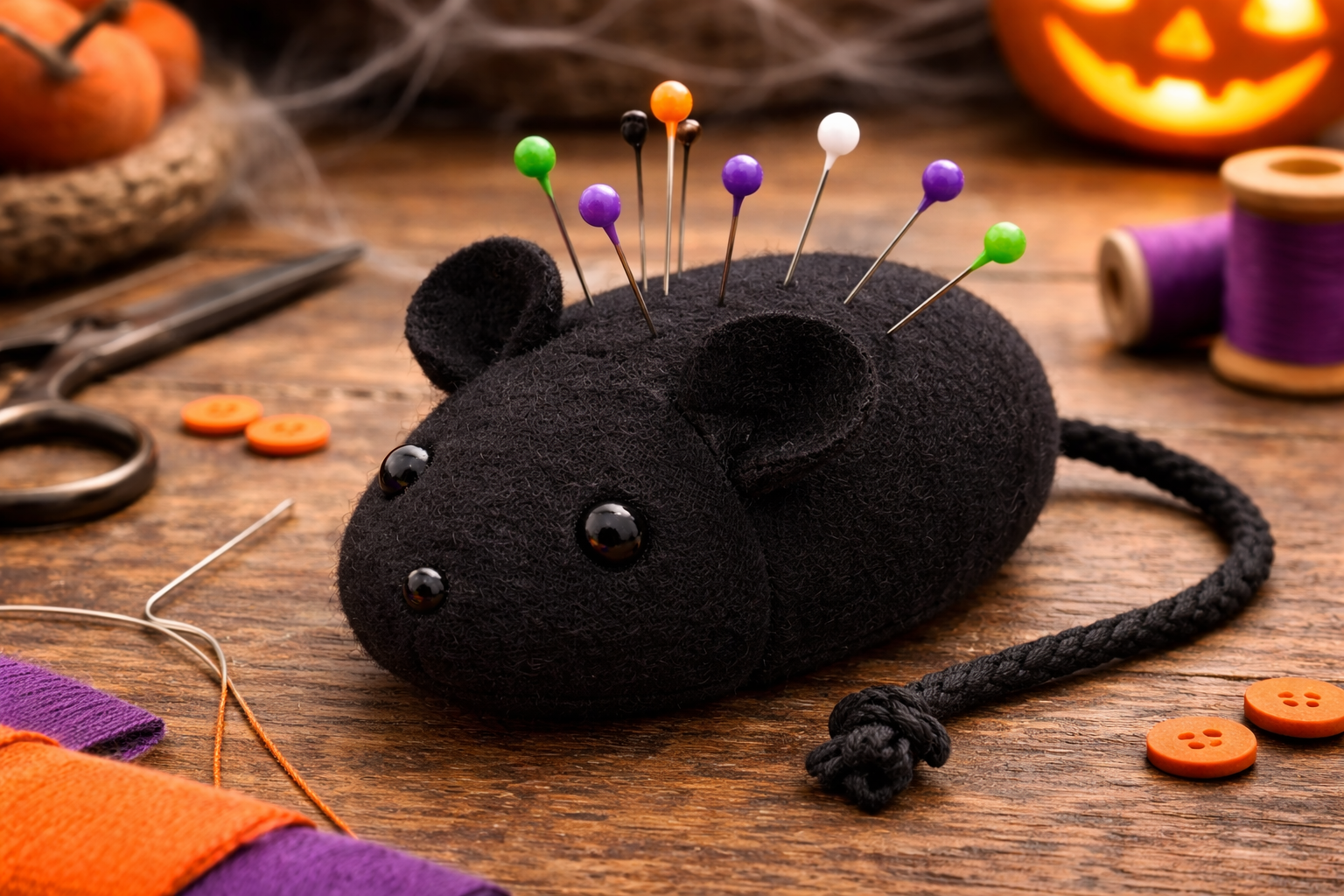 free mouse pincushion pattern