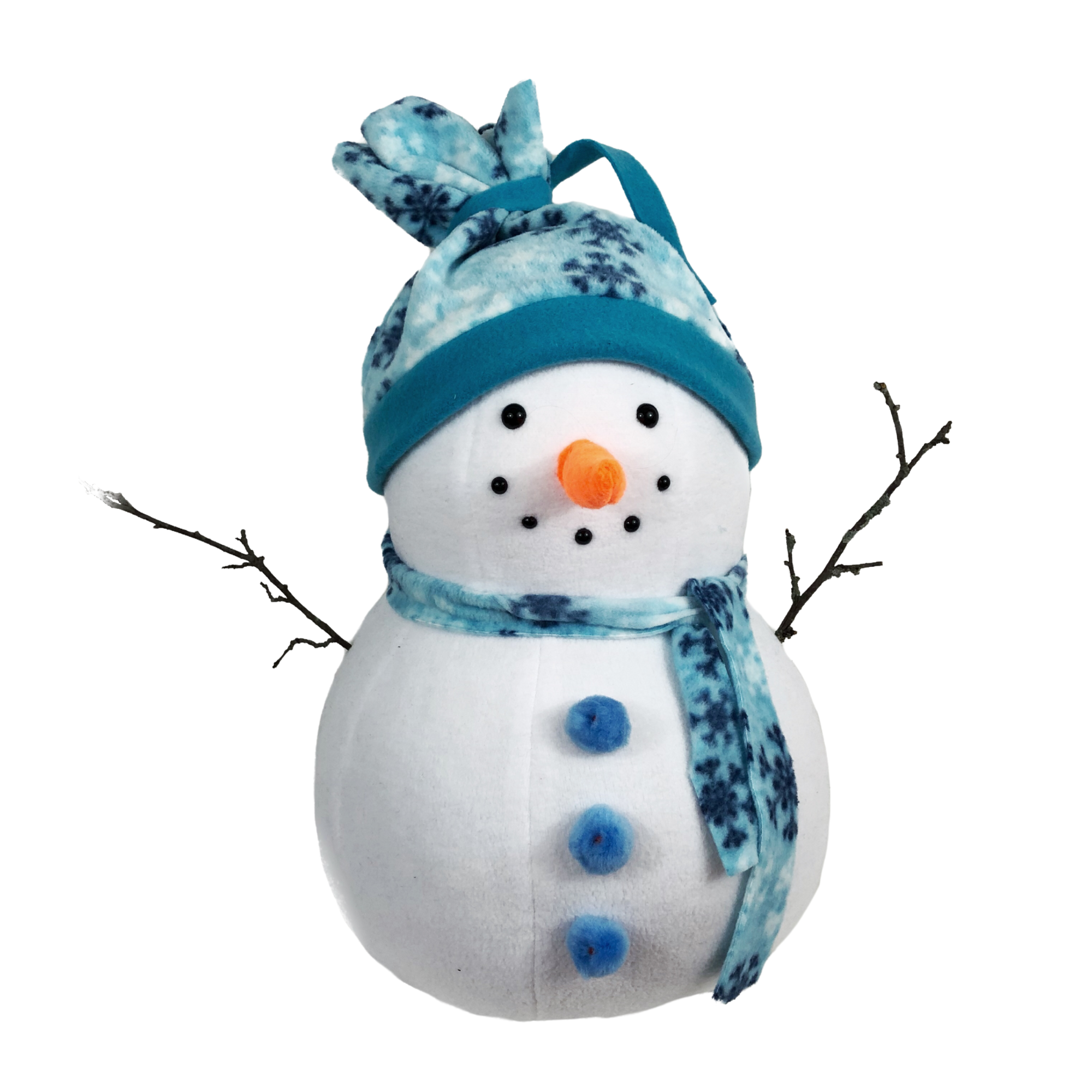 Plush Snowman Sewing Pattern