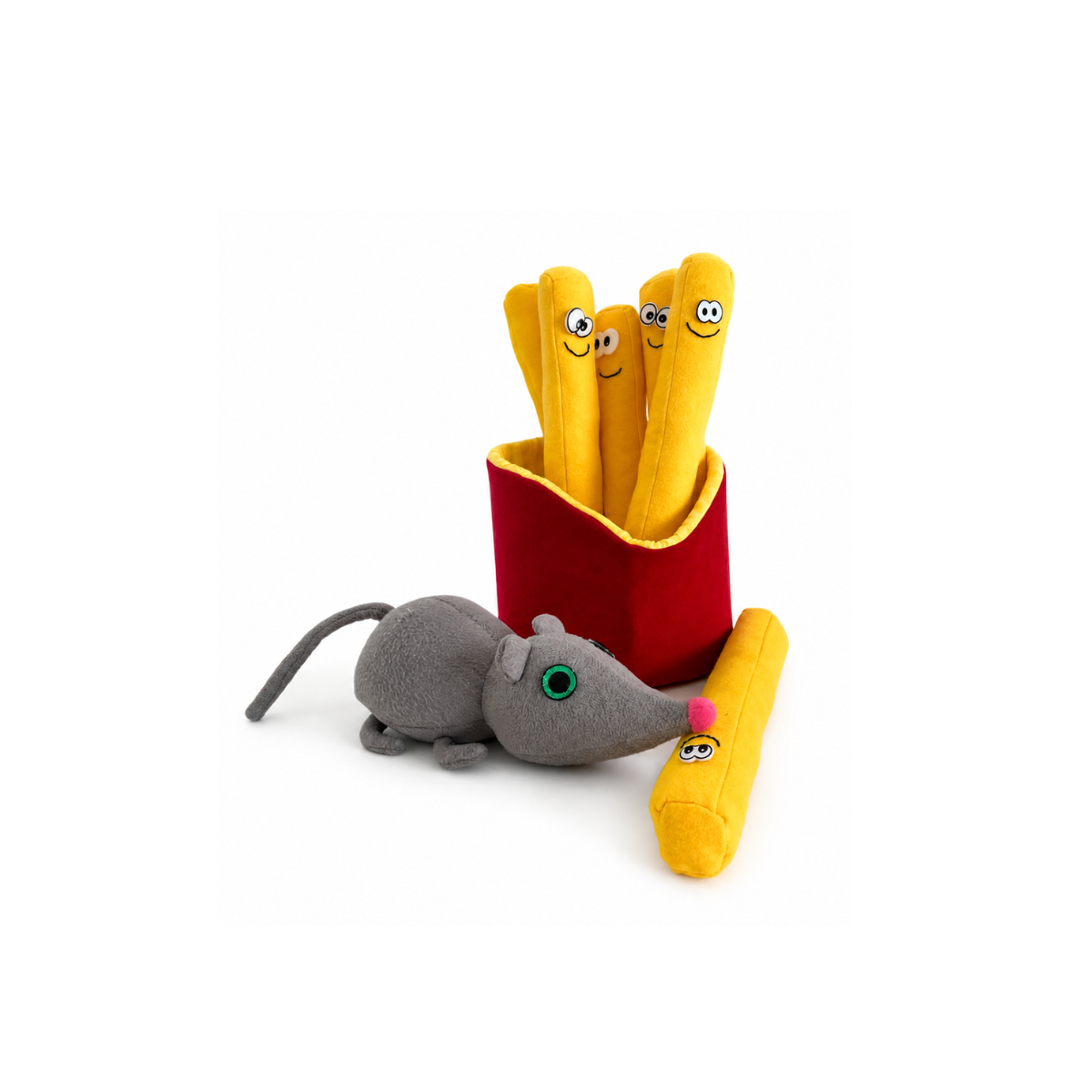Plush Rat and Fries Pattern